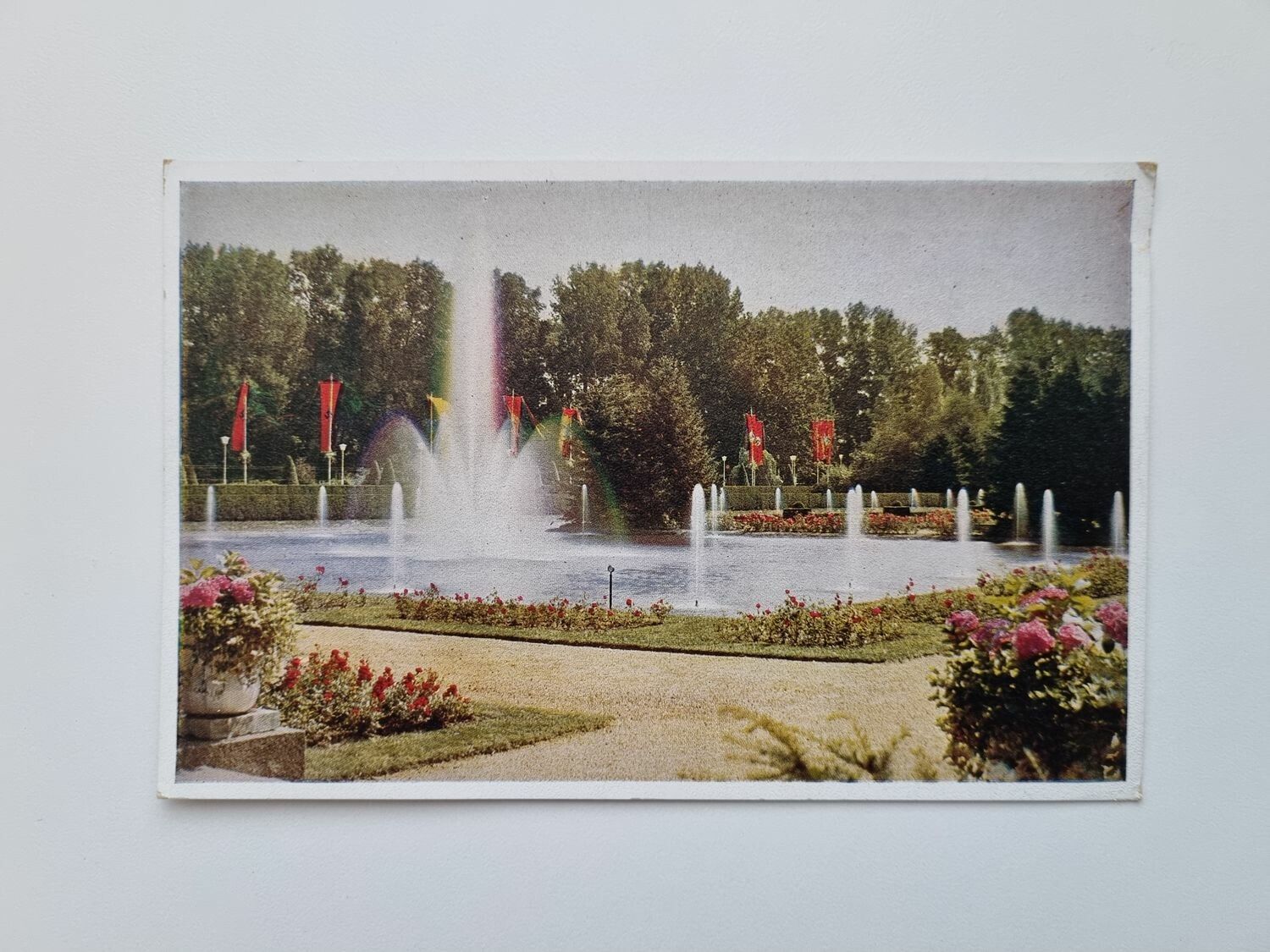 Äldre vykort GARTENSTADT LIEGNITZ