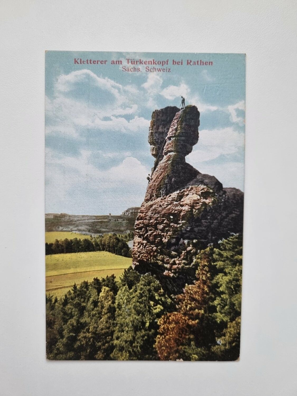 Äldre vykort Sächs. Schweiz