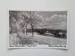 Äldre vykort Kurort Oberwiesenthal i. Erzgeb. (950m)