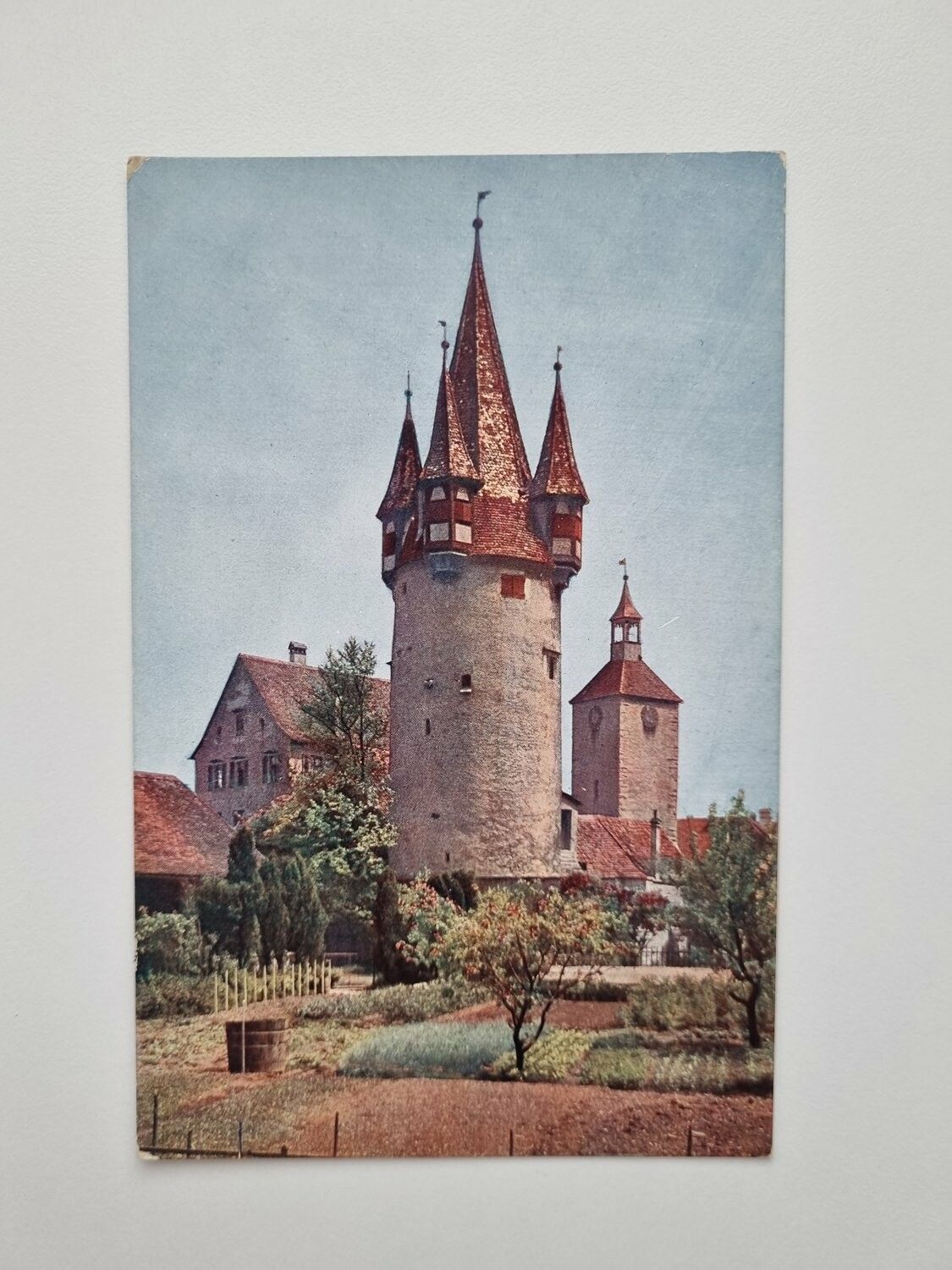 Äldre vykort Lindau im Bodensee.