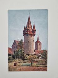 Äldre vykort Lindau im Bodensee.