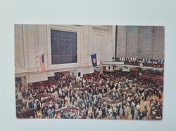 Äldre vykort NEW YORK STOCK EXCHANGE