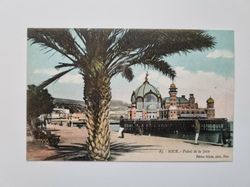 Äldre vykort NICE.Palais de la Jetée