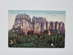Äldre vykort Sächs. Schweiz