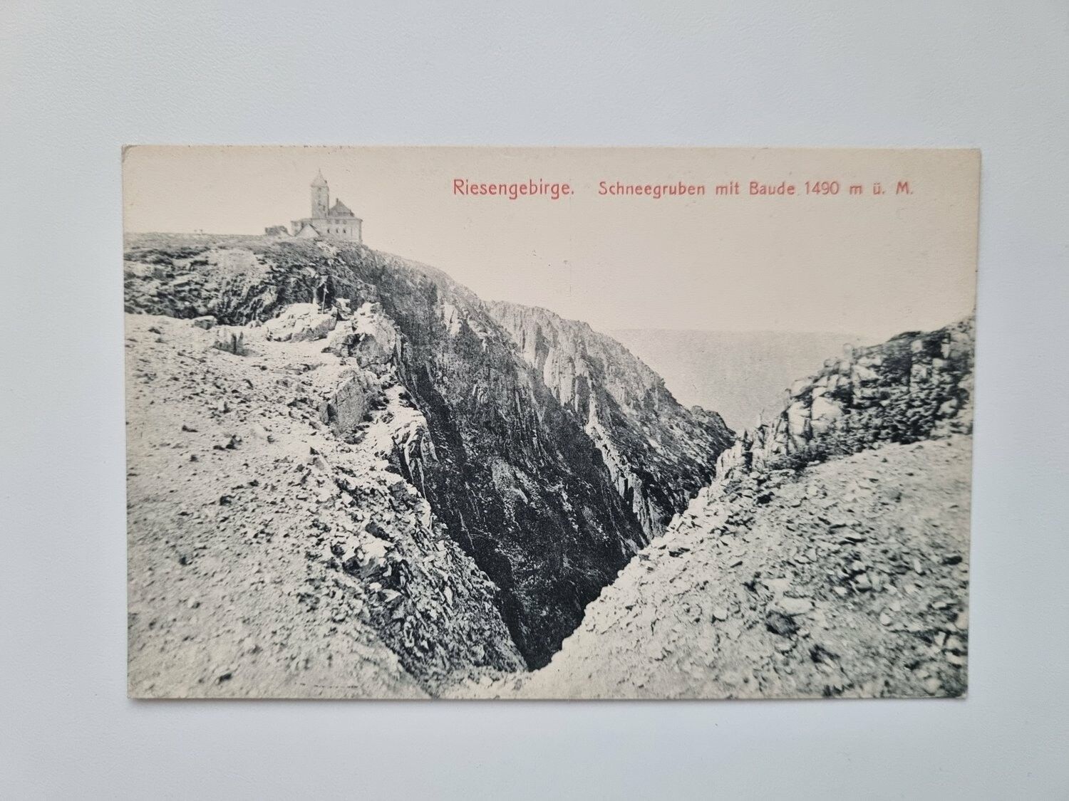 Äldre vykort Riesengebirge.