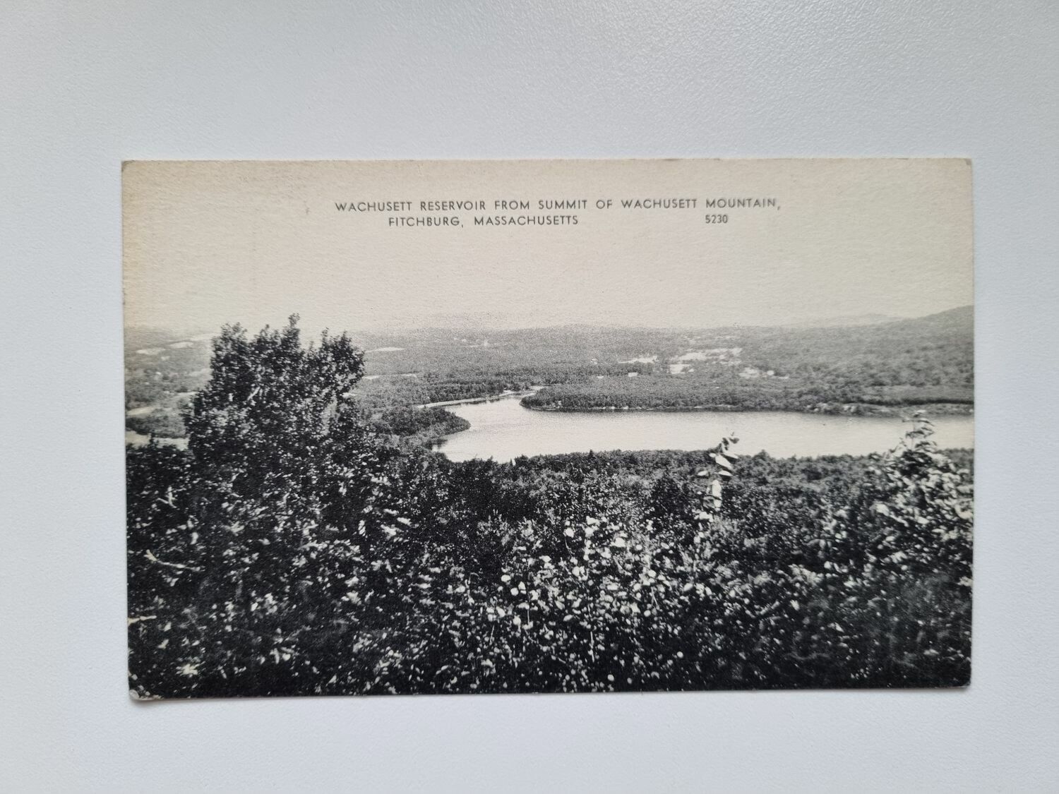 Äldre vykort FITCHBURG, MASSACHUSETTS