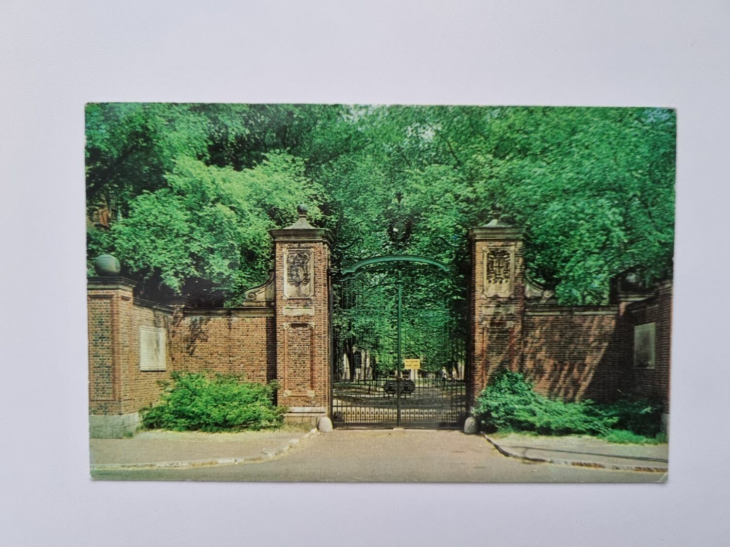 Äldre vykort THE JOHNSTON GATE