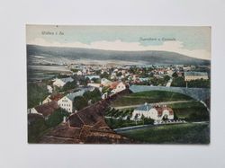 Äldre vykort Wilthen i. Sa. Jugendheim u. Turnhalle
