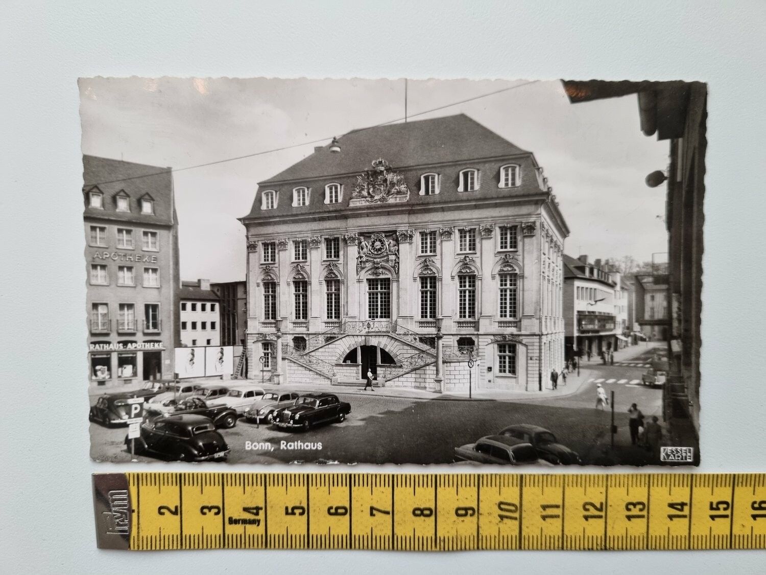Äldre vykort, Bonn, Rathaus