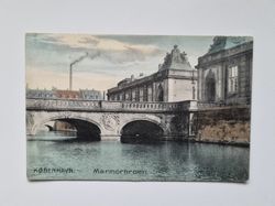 Äldre vykort, brevkort KØBENHAVN. Marmorbroen