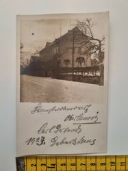 Äldre vykort, daterat 1927