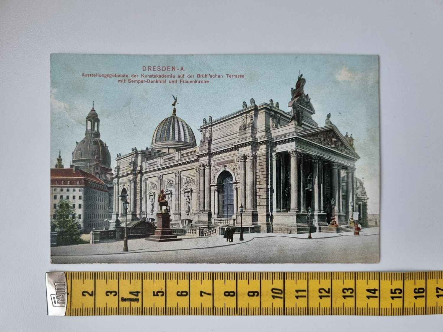 Äldre vykort, Dresden 1908