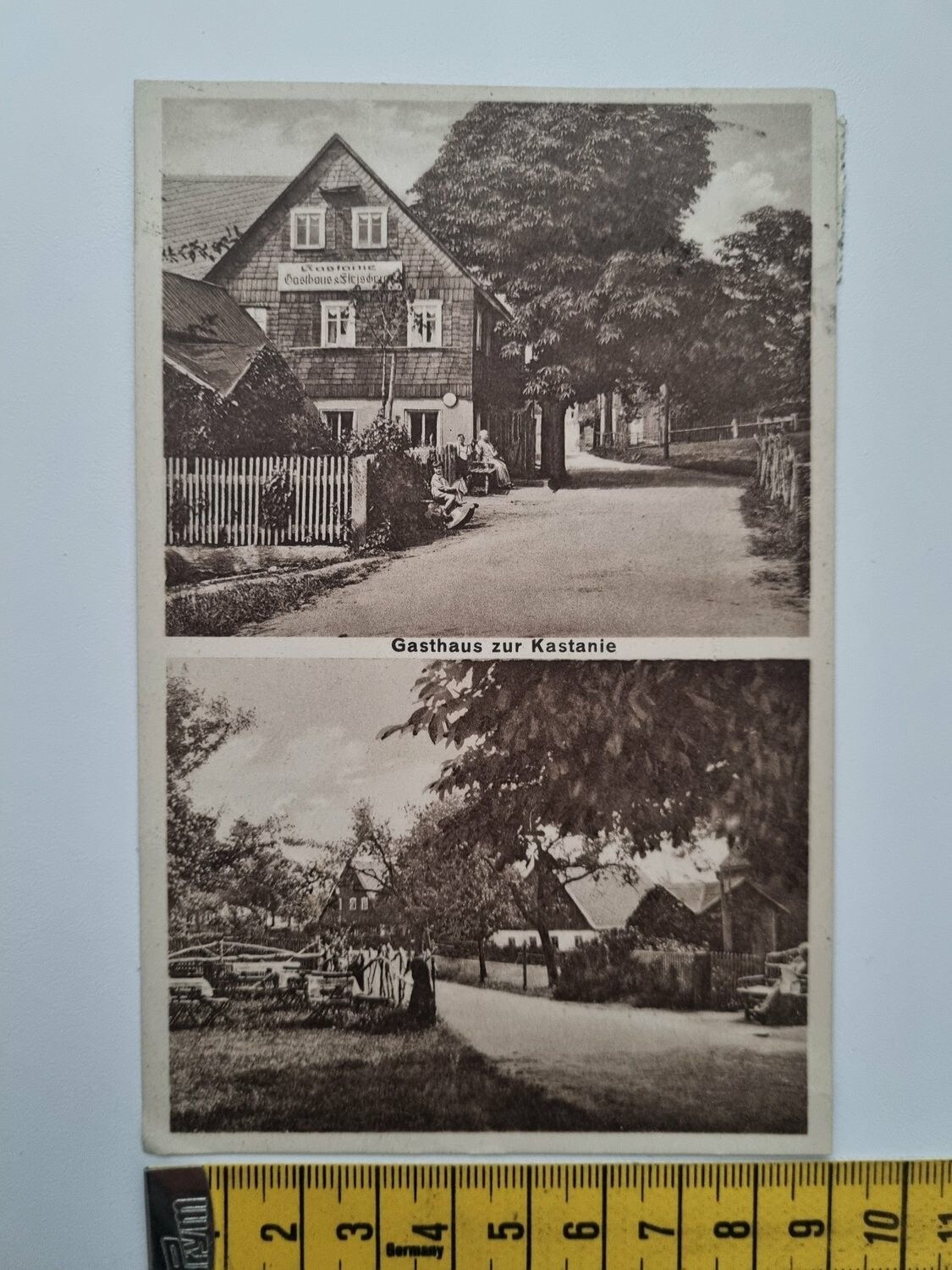 Äldre vykort, Gasthaus zur Kastanie