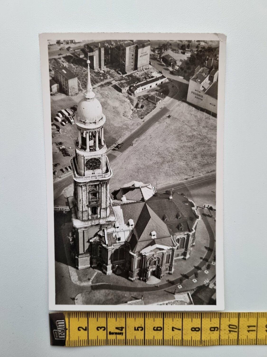 Äldre vykort, Hauptkirche St. Michaelis Hamburg