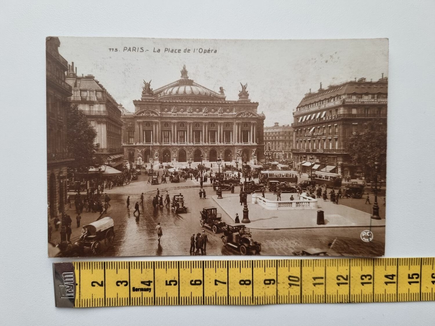 Äldre vykort, PARIS- La Place de l'Opéra
