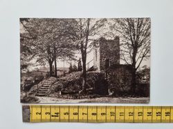 Äldre vykort, Stadt Wehlen Sächs, Schweiz Burgruine