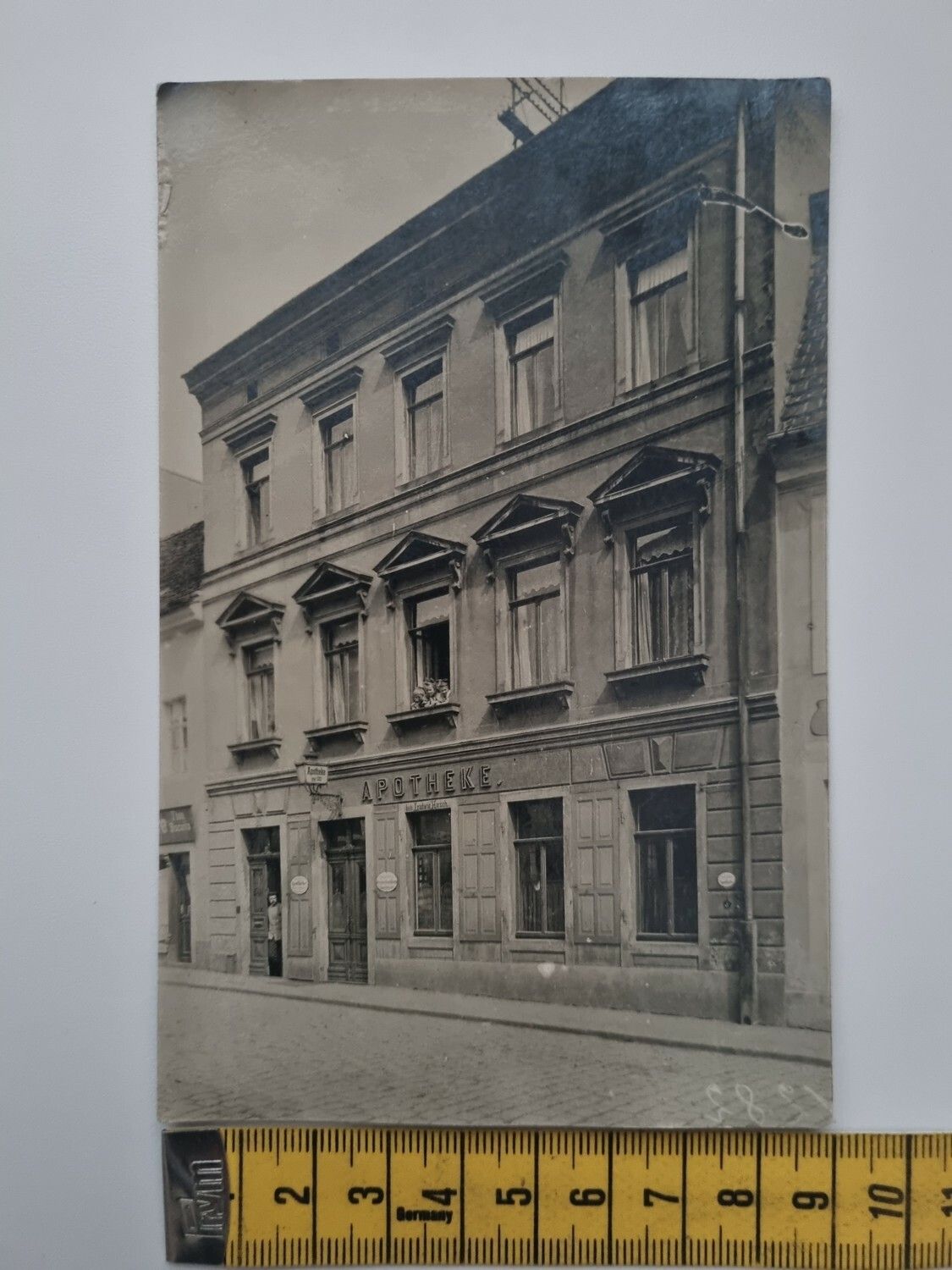 Äldre vykort, stämplat 1922