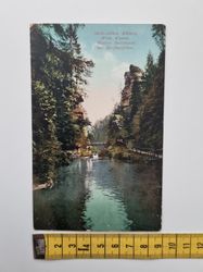 Äldre vykort, Sächs-Böhm. Schweiz.