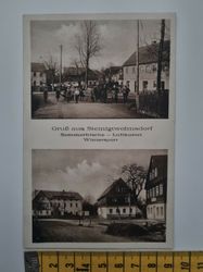 Äldre vykort, Gruß aus Steinigtwolmsdorf