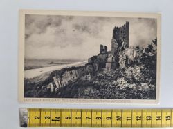 Äldre vykort. DER DRACHENFELS MIT BLICK AUF KÖNIGSWINTER UND GODESBERG