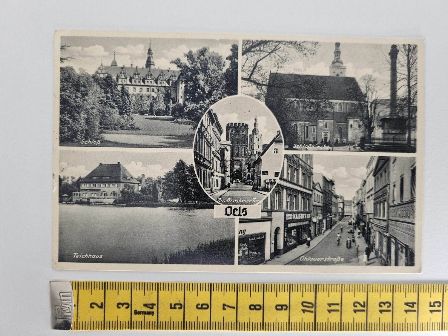 Äldre vykort. Stämplat 1940