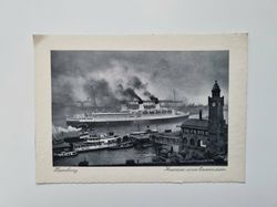 Äldre vykort/ bild Hamburg