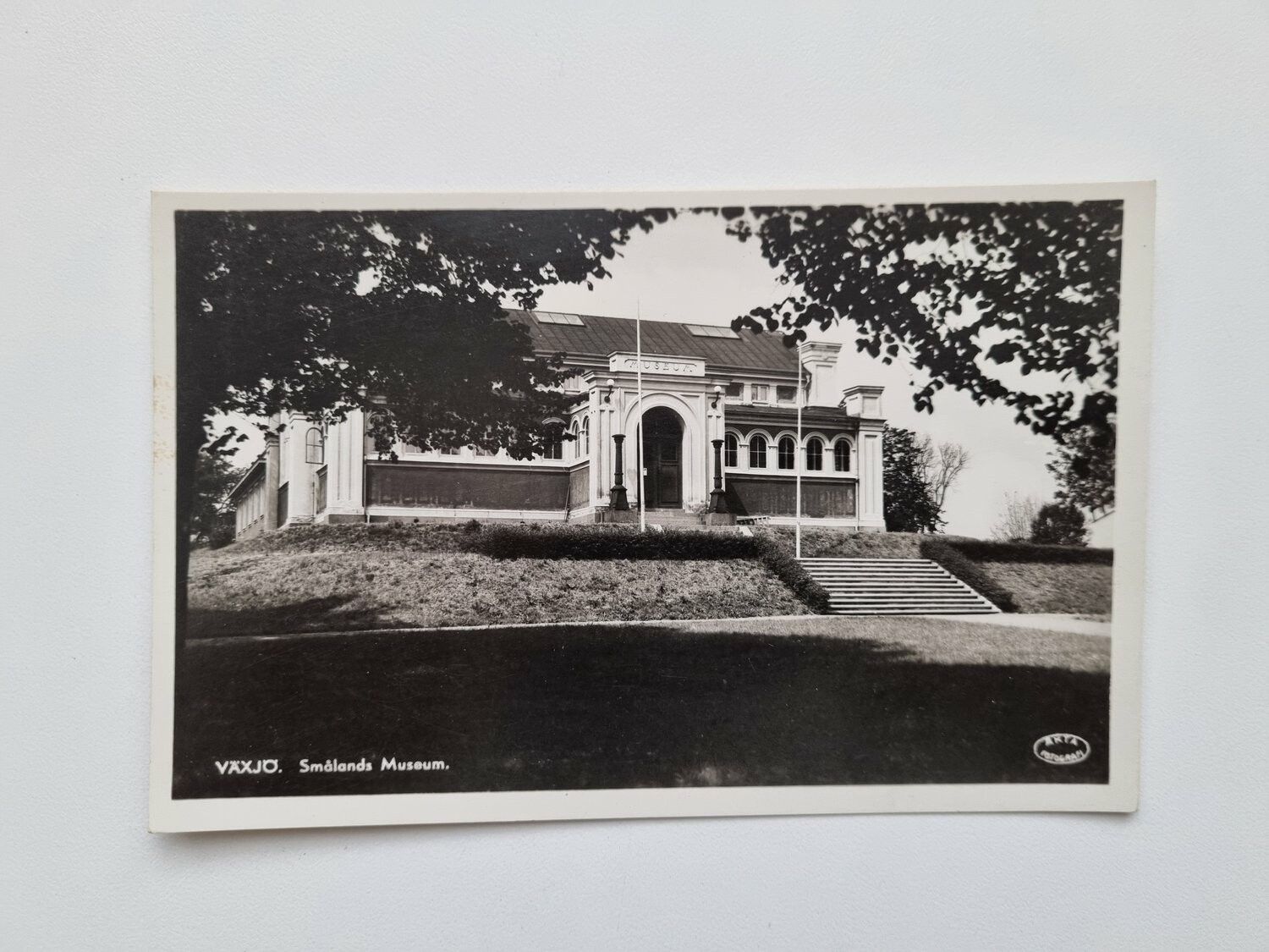 Vykort Växjö Smålands Museum