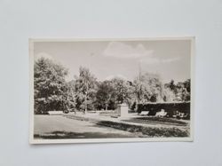 Vykort Växjö Linnéparken