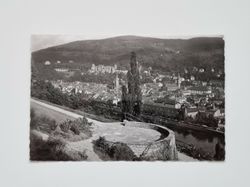 Vykort Heidelberg Blick vom Philosophengärtchen