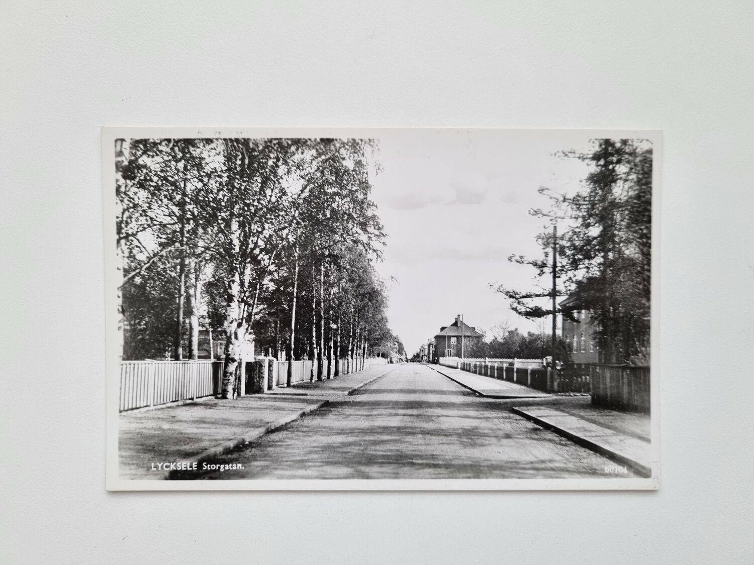 Vykort Lycksele Storgatan