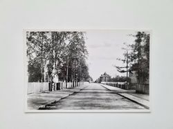Vykort Lycksele Storgatan