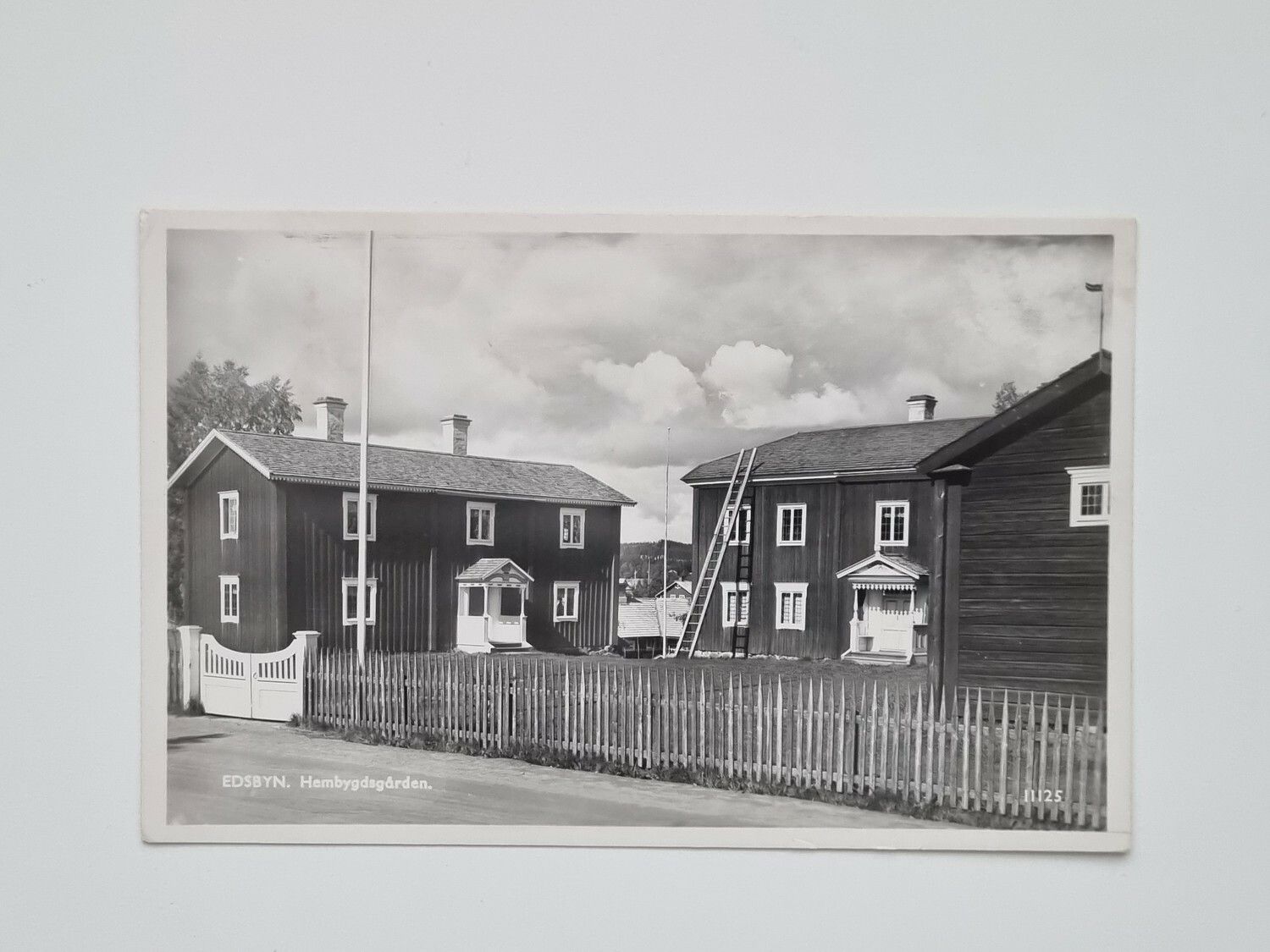Vykort EDSBYN, Hembygdsgården
