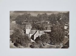 Vykort Flygfoto Gumlösa Kyrka