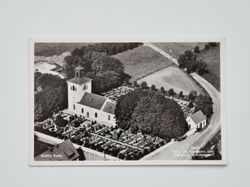 Vykort Flygfoto Gislövs Kyrka