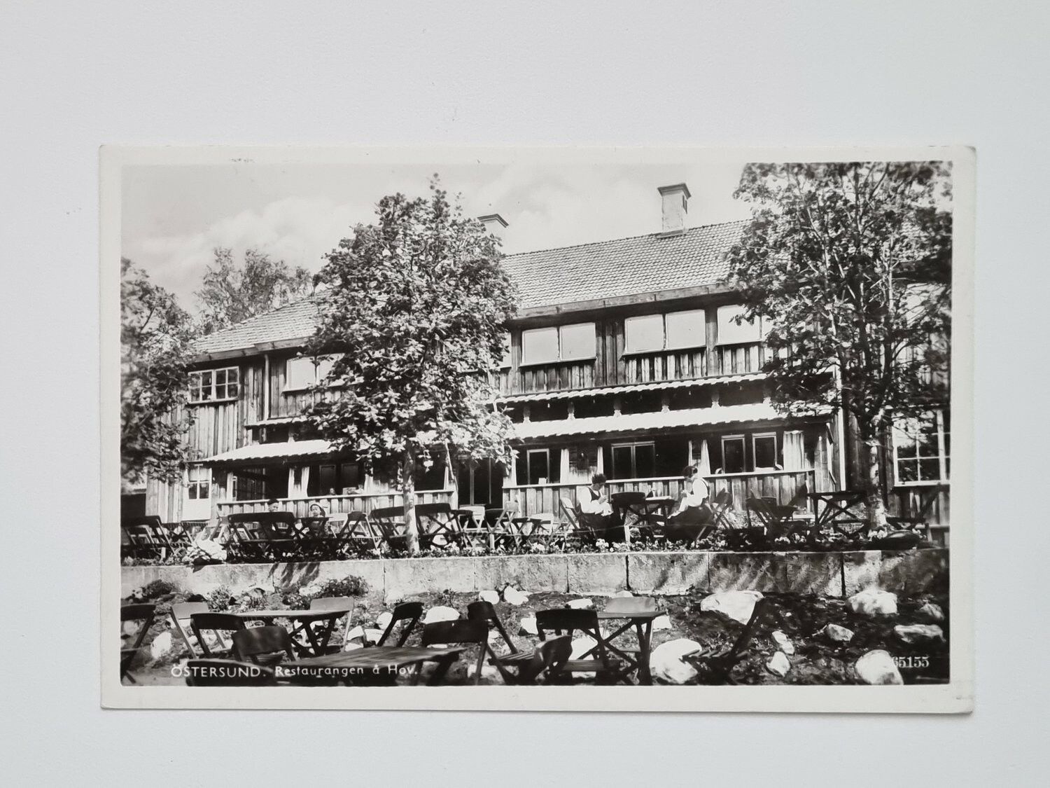Vykort Östersund Restaurangen å Hov