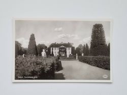 Vykort Dalarö. Sandemars slott.
