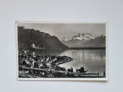 Vykort Montreux et Dents du Midi