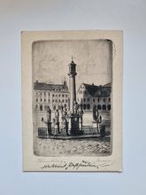 Vykort stämplad 1932