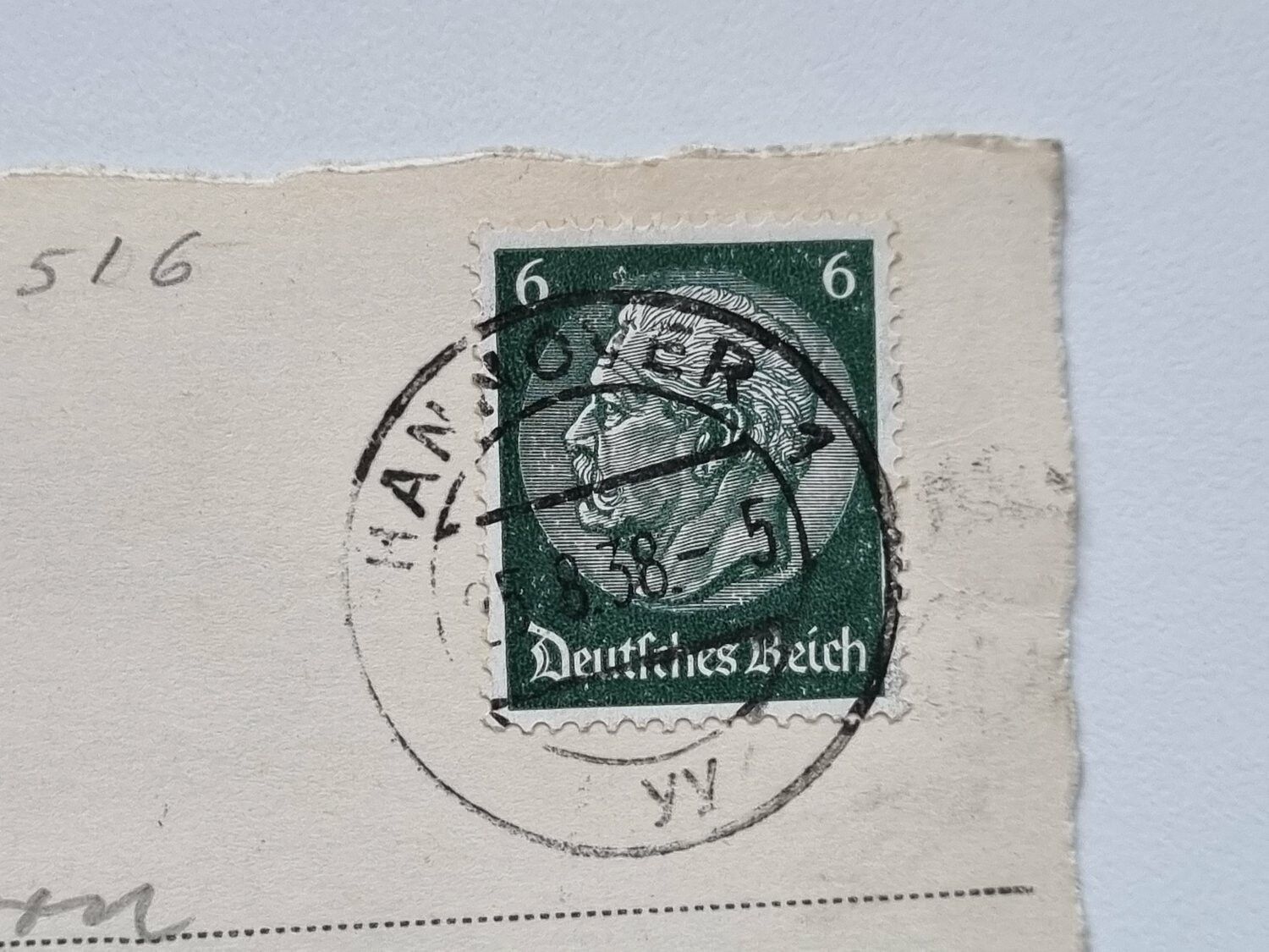 Vykort Alt-Hannover Potthofstraße, 1938