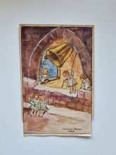 Vykort / bild, Marianne Kaiser 1945