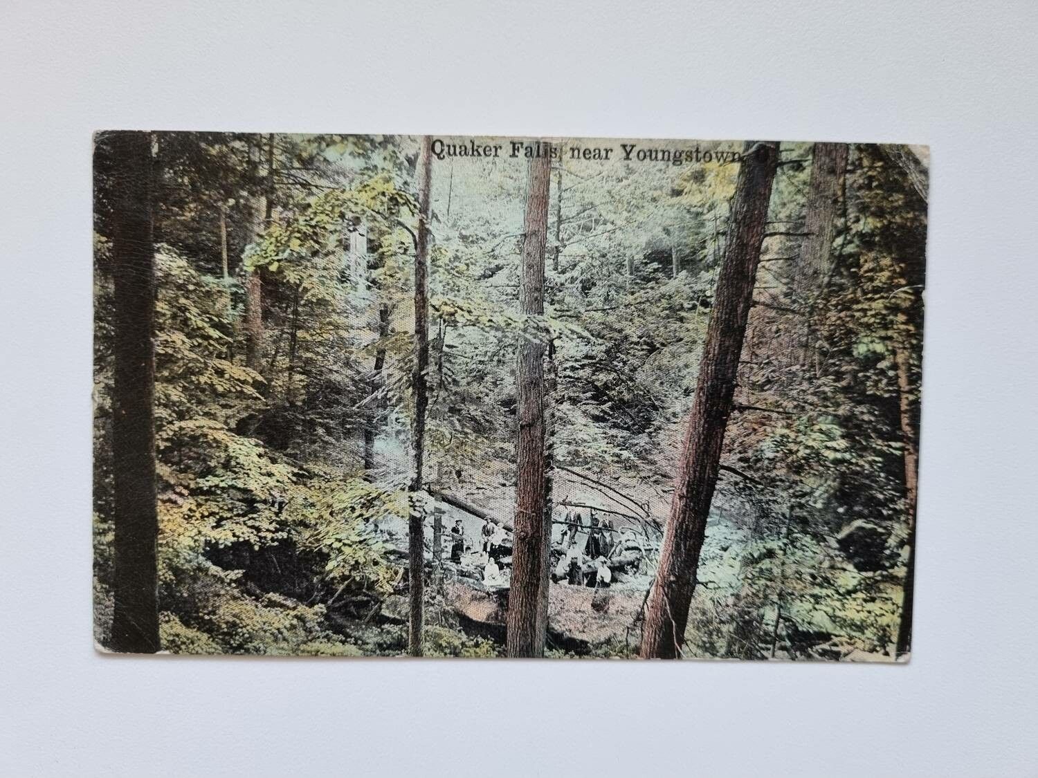 Vykort Quaker Falls, near Youngstown