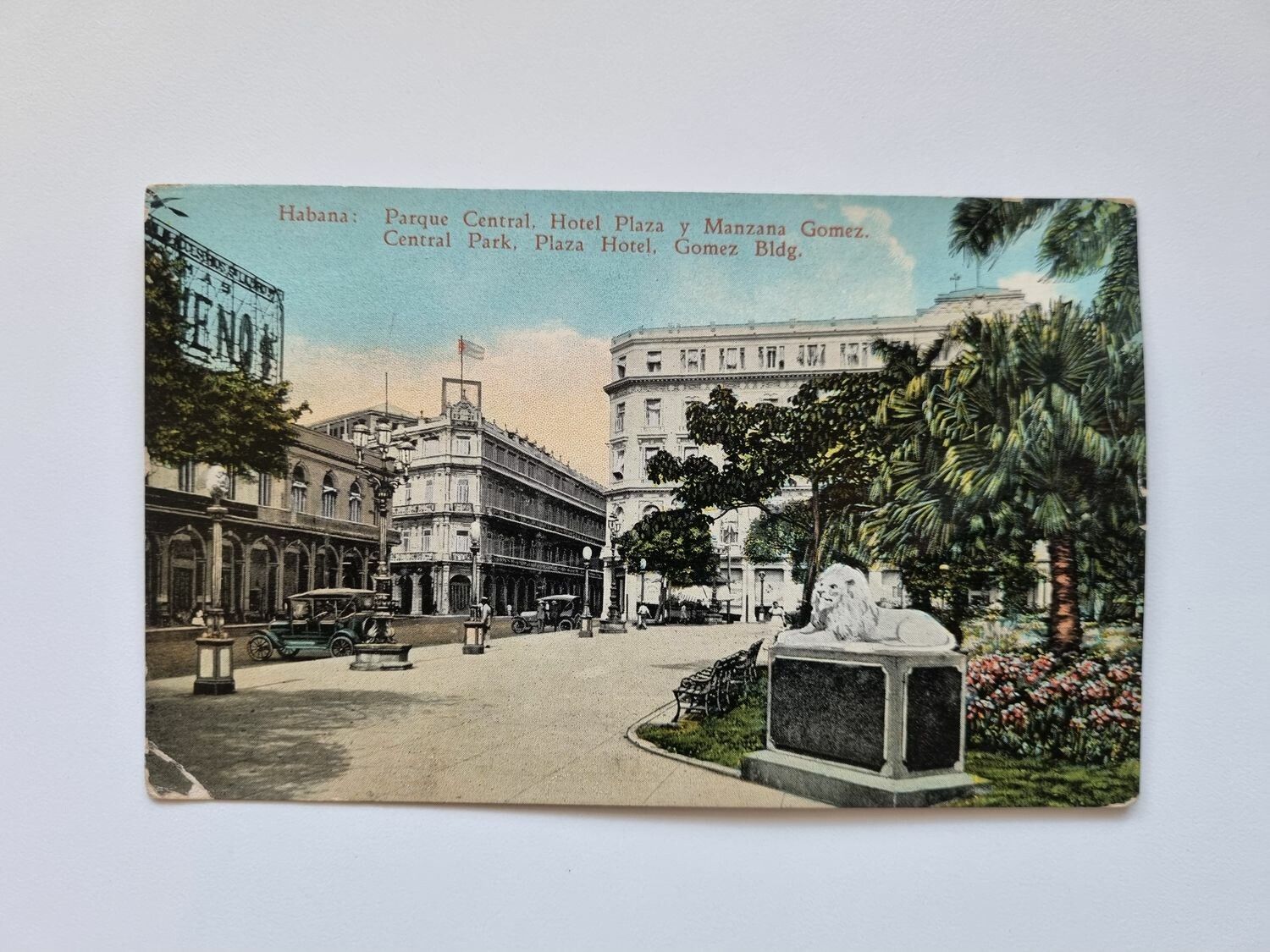 Vykort Habana Parque Central