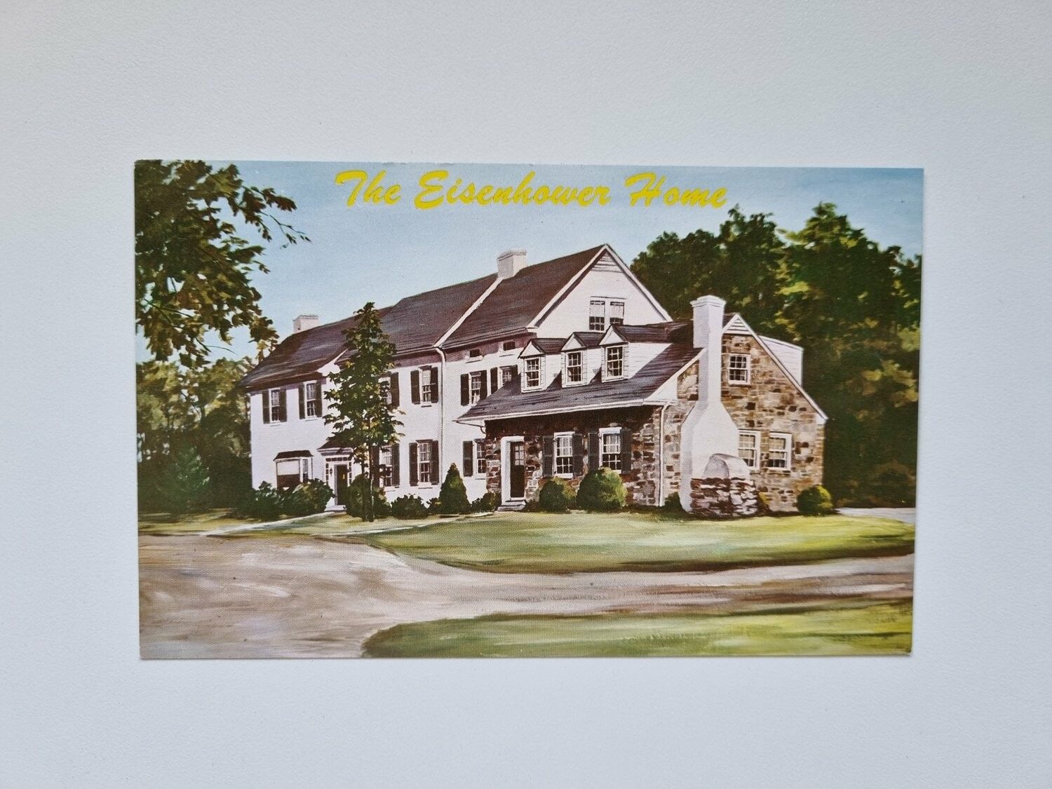 Vykort The Eisenhower Home
