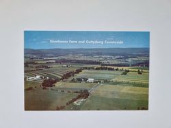 Vykort Eisenhower Farm and Gettysburg Countryside