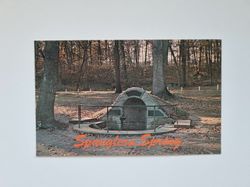 Vykort Spangler's Spring