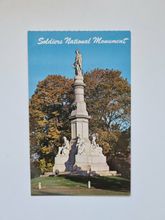 Vykort Soldiers National Monument