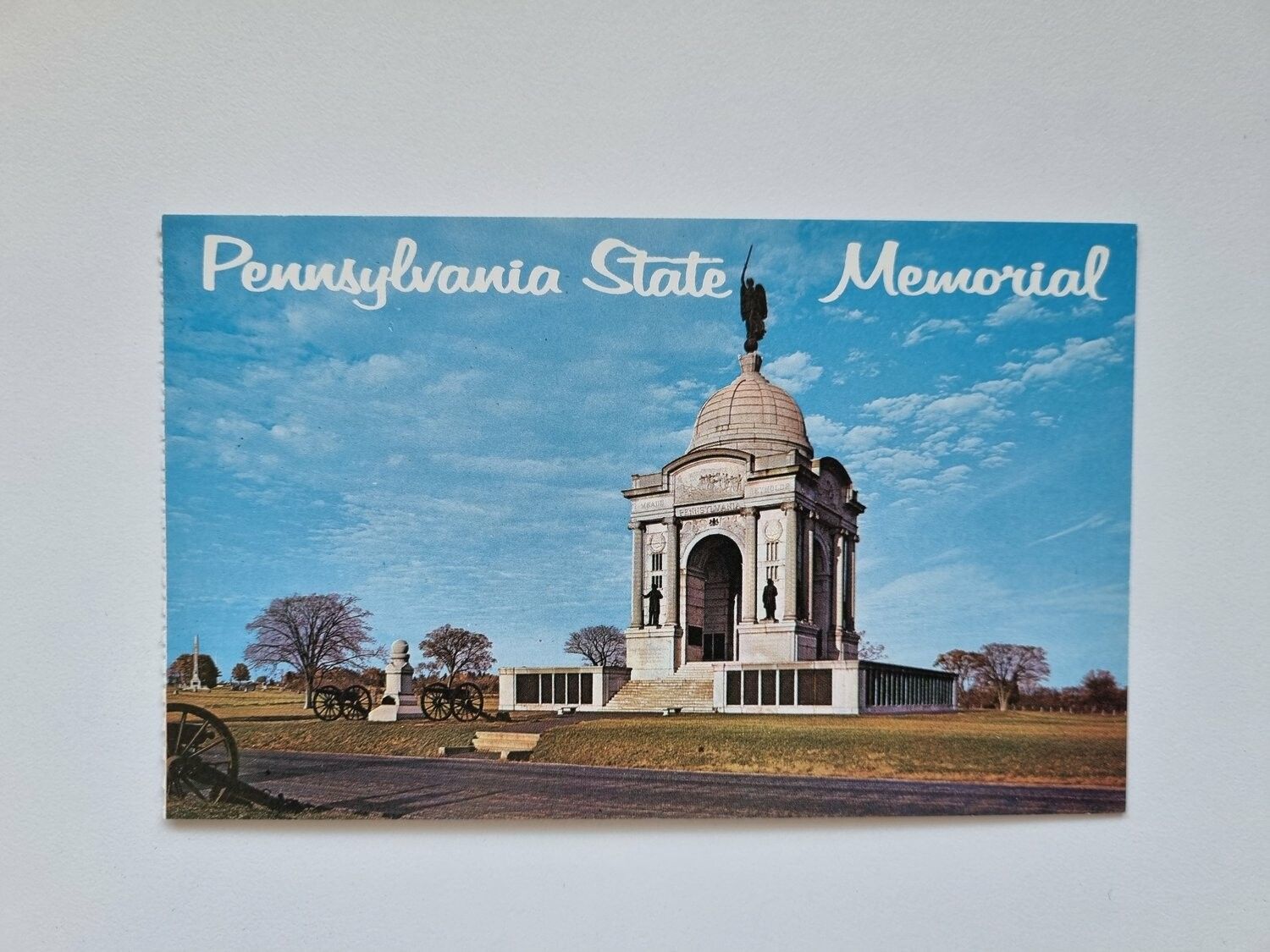 Vykort Pennsylvania State Memorial