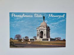 Vykort Pennsylvania State Memorial
