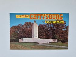 Vykort Historic Gettysburg, Pennsylvania