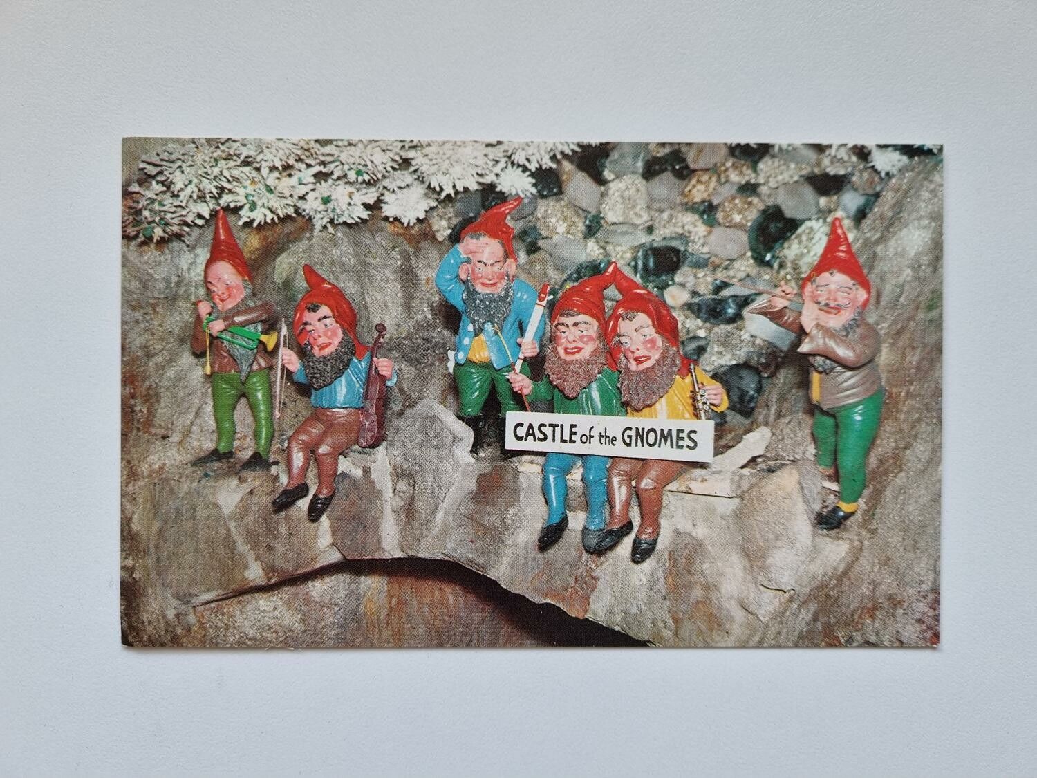 Vykort Castle of the Gnomes in Fairyland Caverns